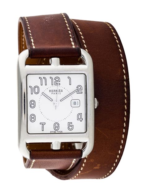 hermes cape cod watch 23mm|Hermes cape cod double tour.